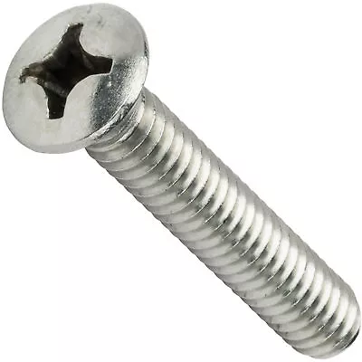 4-40 Phillips Oval Head Machine Screws Stainless Steel Countersunk All Sizes • $93.90