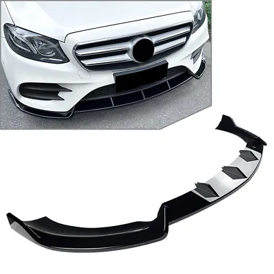 Bumper Lip Splitter Spoiler Body Kit For Mercedes Benz E Class W213 2016-20 • $73.80