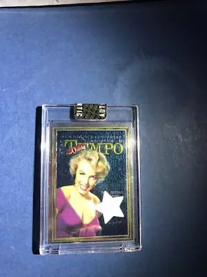 Marilyn Monroe Used Bedsheet Relic Cover Girl Factory Sealed Card • $79.99