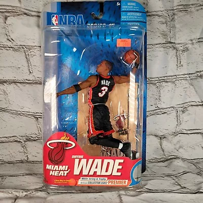 McFarlane NBA Series 17 Dwayne Wade Miami Heat Black Jersey  • $80