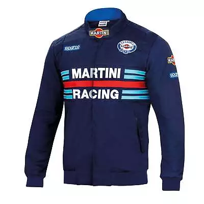 Sparco Martini Racing Bomber Jacket Navy Blue • $228.89