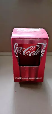 Coca Cola Aluminium Tumbler As New Condition With Orginal Box • $20