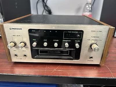 PIONEER H-R99 8-TRACK PLAYER RECORDING DECK  Strictly As -is Untested. • $125