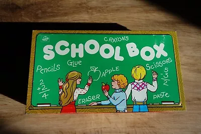 Ohio Art Vintage Crayon School Box • $10