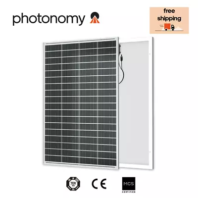 Photonomy 150W Solar Panel 12V Mono Off Grid RV Van Motorhome Boat • £72