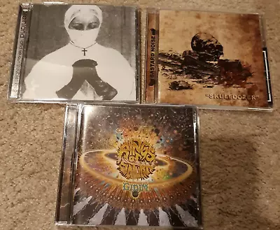 3 CD Metal Hardcore Lot - Rings Of Saturn Gidim - Bastard Noise - Drainland Rare • $19.99