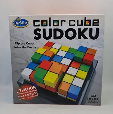 £17.99 • Buy Color Cube Sudoku Board Game 3D Puzzle Game 2016 ThinkFun Mind Challenge VGC