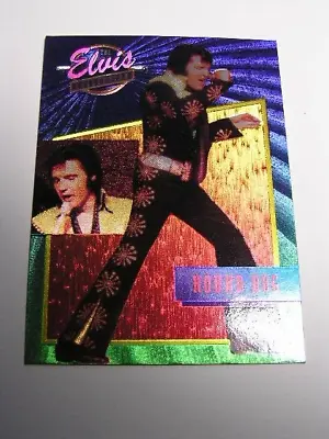 ELVIS PRESLEY 1992 River Group #3 Hound Dog Dufex  Card #31 Of 40 • $15