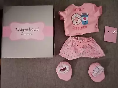 Chad Valley Design A Friend Pyjamas With Slippers For Designafriend 18  Doll New • £10.95