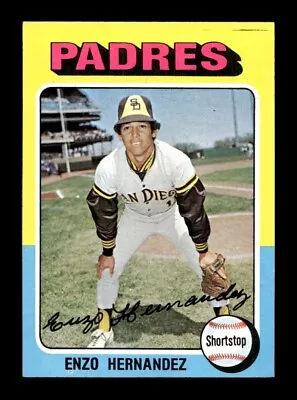 1975 Topps MINI #84 Enzo Hernandez Padres NEAR MINT *8g • $1.50