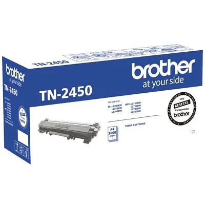 Genuine Brother TN-2450 Black Toner For HL L2350DW L2375DW L2395DW MFC L2710DW • $137.38