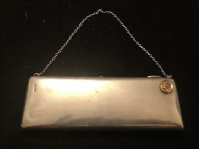 Antique Russian 84 Petr Petrov Silver Purse With 18 K Gold Flower Decoration • $360