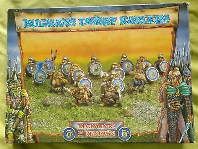 £80 • Buy Games Workshop Warhammer Dwarf Bugman's Rangers OOP