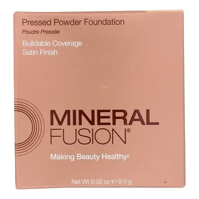 Makeup Pressed Powder Foundation Neutral 1-Fair By Mineral Fusion 0.32 Oz • $14.95