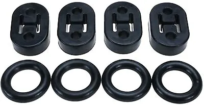 AuInLand Car Rubber Exhaust System Hanger Insulator Muffler Bracket With O Ring • $16.99