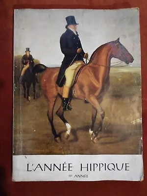 Horse Of The Year Magazine French L'Annee Hippique 1961 K • £6.99