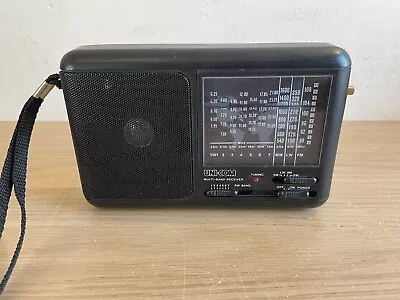 Uni-Com AJ037 Vintage Portable Multi Band Radio World Receiver. Working Order • £25