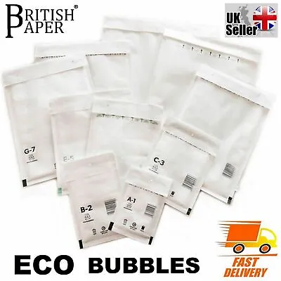 £209.99 • Buy Bubble Padded Envelopes Mail Mailer Bag Lite Small Large A000 A3 A4 A5 A6 D1 Dvd