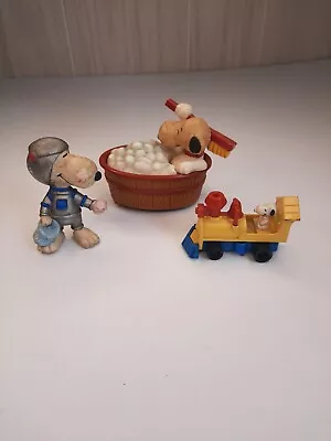 Vtg Snoopy Toy Lot 1958 Total 3 • $10.99