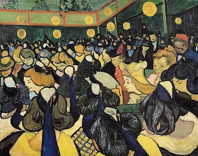 Vincent Van Gogh :  The Dance Hall At Arles  (1888) — Giclee Fine Art Print • $25.99