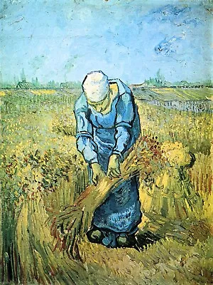 Farm Worker By Vincent Van Gogh Giclee Fine Art Print Repro On Canvas • $49.95