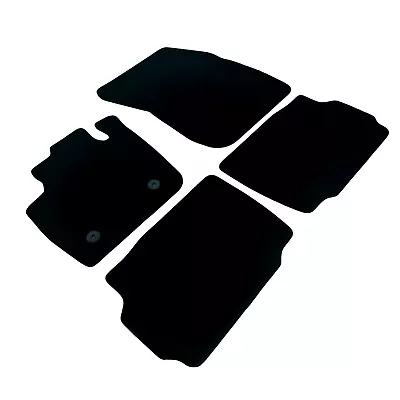 Car Floor Mats For FORD FUSION Waterproof Black Velour Carpet Rugs Auto Liners • $50.16