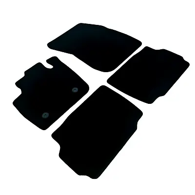 Car Floor Mats For FORD MONDEO V Waterproof Black Velour Carpet Rugs Auto Liners • $50.16