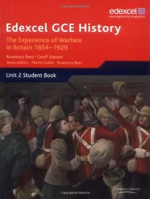 Edexcel GCE History: The Experience Of Warfare In Britain 1854-1929Mr Geoff St • £2.47