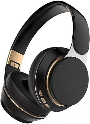 Powerful Bass Wireless Over Ear Bluetooth 5.0 Headphones Deep Bass Headset • £10.95