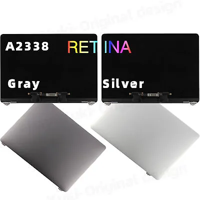 New Apple MacBook Pro A2338 M1 LCD Screen Display Gray Silver Assembly Reparts • $182.49