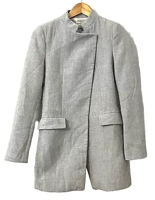 $29 • Buy Zara Basic Outerwear Women's Coat Snap Gray Size XS Jacket