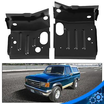 Front Cab Mount Floor Supports For 80-96 Ford F100 F150 F250 Pickup Bronco- PAIR • $88.39