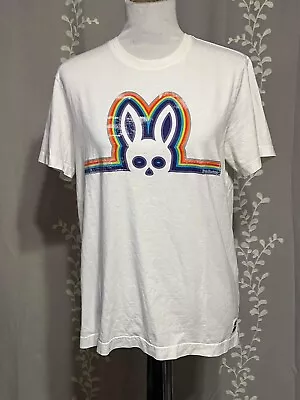 Psycho Bunny T-Shirt Bunny Logo T Short Sleeve Men’s Size Small 4 • $18.99