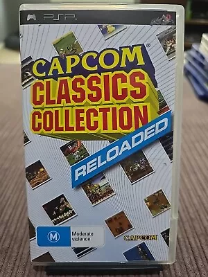 Capcom Classic Collection Reloaded Complete Sony PSP PlayStation Portable Rare • $58.50