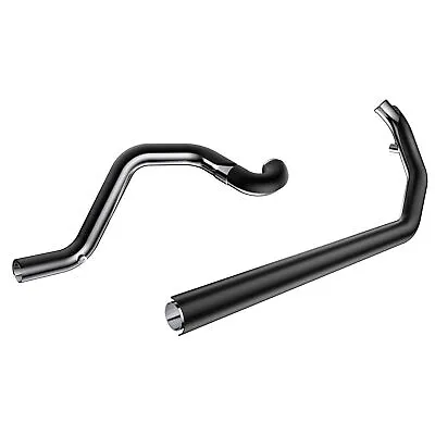 SHARKROAD Headers For True Dual Exhaust For Harley 95-16 Touring Black • $359.99