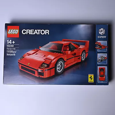 LEGO 10248 Ferrari F40 Creator Car - Factory Sealed Brand New - Retired Set • $699