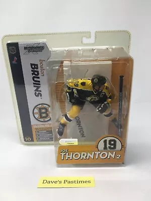 McFarlane Sports Picks 2005 NHL 10 Joe Thornton Black Variant Boston Bruins F1 • $20.98