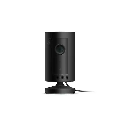 Ring Indoor Security Cam 1080p HD Black Hardwired Motion Detection Night Vision • $65.99