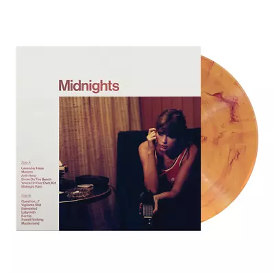 Midnights [Blood Moon Edition] By Taylor Swift (Record 2022) NEW Sealed • $23