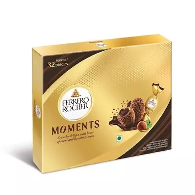 5X Ferrero Rocher Moments 32 Pralines Pcs 185.6gm Premium • $273.83