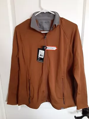 5.11 Tactical PECAN Full Zip Windbreaker Jacket Mens Size Medium M Packable NWT • $59.99