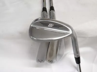 Used Titleist Vokey Spin Milled SM9 Tour Satin Wedge Set 52.08+56.10+60.10 Set • $41