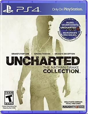 Uncharted: The Nathan Drake Collection - PlaySt (Sony Playstation 4) (US IMPORT) • $71.27