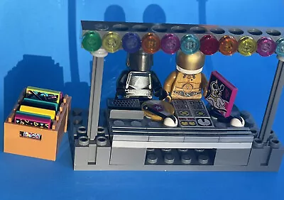 LEGO Star Wars C-3PO Mandelorian Helmet Daft Punk DJ Turntable W Lighting Bar • $42.99