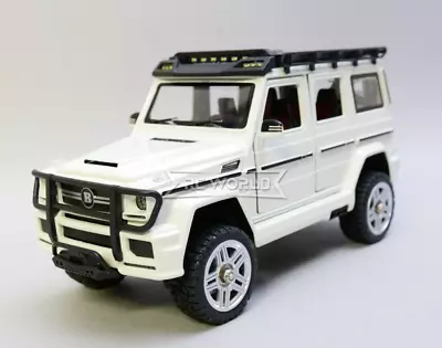 RC 1/24 Micro MERCEDES Benz G500 Brabus Metal Crawler Truck 4X4 *RTR* WHITE • $79.99