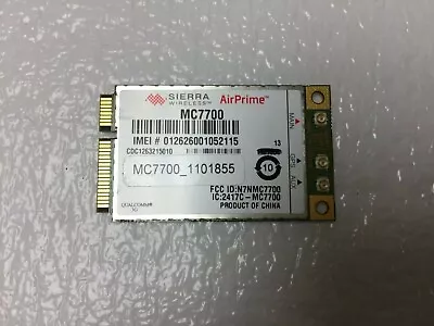 Sierra AirPrime MC7700 100Mbps HSPA+ 4G LTE 700MHz WWAN Module Card+GPS • $8