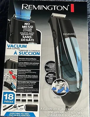 $62.90 • Buy Remington HKVAC2000A Vacuum Haircut Kit Beard Trimmer Hair Clippers For Men