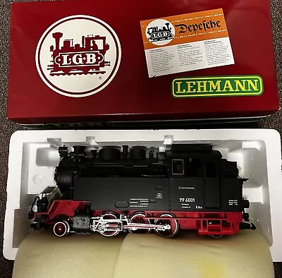 NEW NOS Lehmann LGB G Gauge Scale 2080D Harz Querbahn 996001 Loco Lights & Smoke • $155