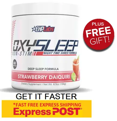 $60 • Buy Ehp Labs Oxy Sleep Fat Burning Oxysleep Formula 40 Srv  Oxyshred Free  Express