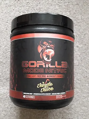 £75.99 • Buy Gorilla Mode Pre Workout Nitric Stimulant Free Massive Insane Pumps
